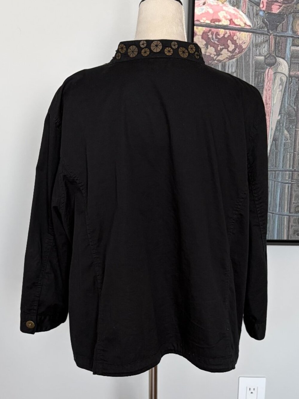 Ruby Rd Black Spring Jacket 18W - Picture 4 of 5